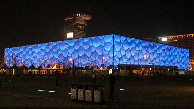 An image of Beijing National Aquatics Center