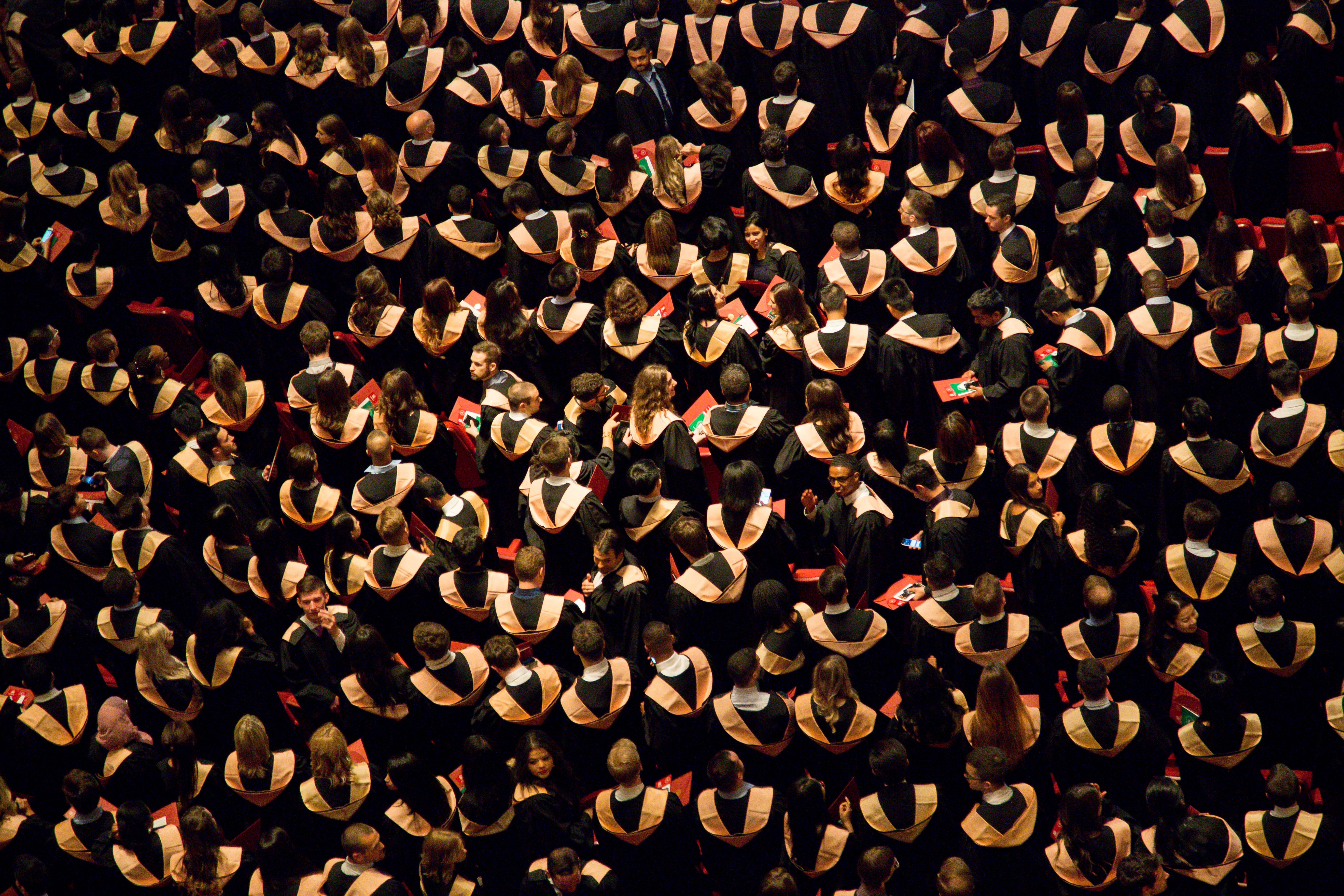 an image of students graduating